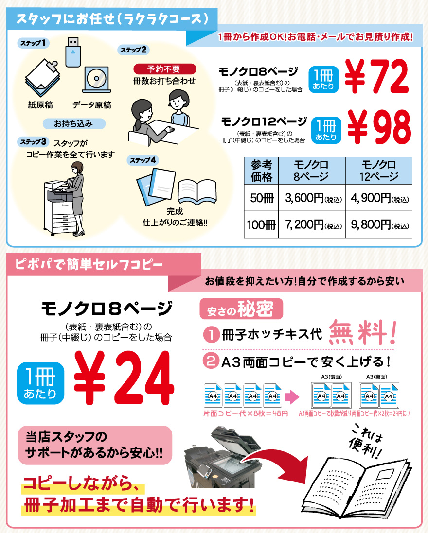 自治会様・管理組合様向けの印刷はおまかせください